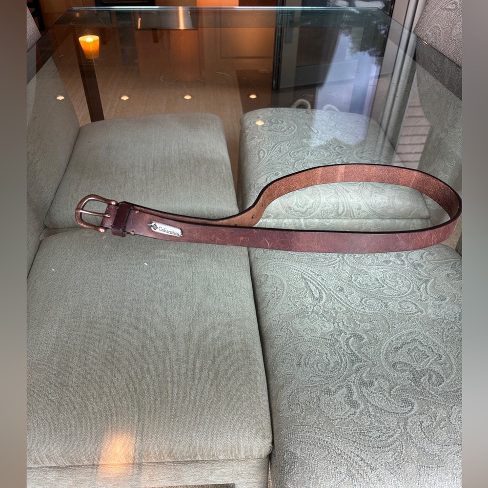 Columbia Sportswear leather belt